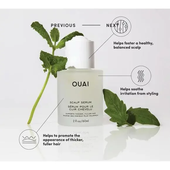 BUNDLE 3-OUAI Scalp Serum & travel size hair/body mist - Picture 7 of 8
